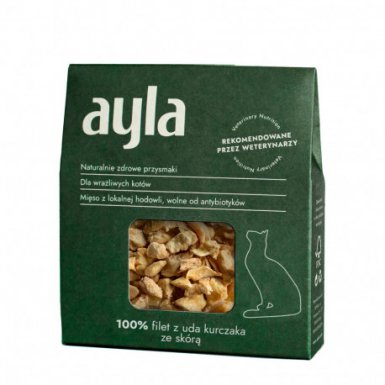 Ayla Cat Filet z uda kurczaka Liofilizowany przysmak dla kota 28g