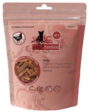 Catz Finefood Meatz N.03 chrupiące paski z suszonego mięsa Kurczak 45g