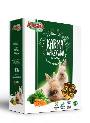 Alegia karma warzywna dla królika 650g