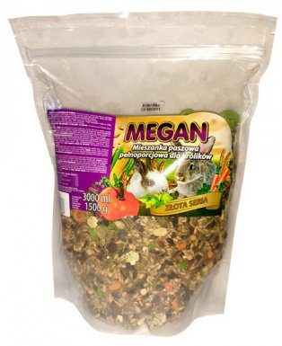 Megan NATURA-lny pokarm dla królików 3L