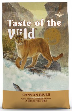 Taste of The Wild Canyon River Feline Formula z pstrągiem i wędzonym łososiem
