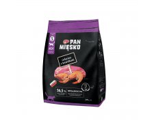 Pan Mięsko karma sucha dla kota o smaku cielęciny z krewetkami 56,5% mięsa