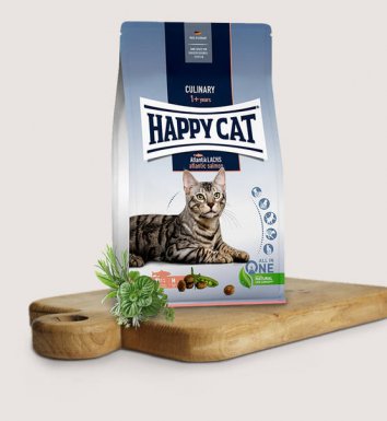 Happy Cat Culinary Atlantic Salmon karma dla kota z łososiem atlantyckim