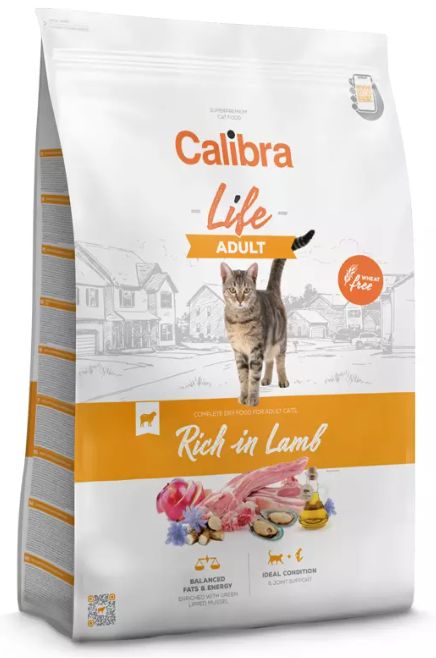 Calibra Cat Life Adult Lamb karma dla kora z jagnięciną bez pszenicy
