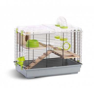 Panama Pet Pino Natura Klatka dla gryzoni z elementami drewnianymi 45x27x34 cm