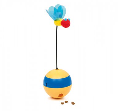 Catit Play "Spinning Bee" z laserem i przysmakami zabawka dla kota 