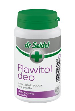 Dr Seidel Flawitol Deo ogranicza przykry zapach oddechu, skóry i odchodów 60szt.