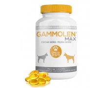 Gammolen Max preparat na skórę i sierść dla psów dużych ras 90kaps. 