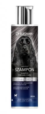 Eurowet Szampon do ciemnej sierści 200ml 