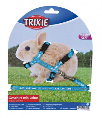 Trixie Szelki + smycz dla małego króliczka