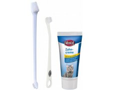 Trixie zestaw do pielęgnacji zębów u kotów
