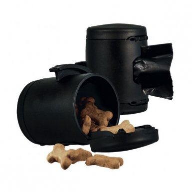 Flexi New Comfort Multi Box- pojemnik na przysmaki albo torebki montowany do smyczy automatycznej