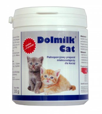 Dolfos Dolmilk Cat Preparat mlekozastępczy dla kociąt 200g