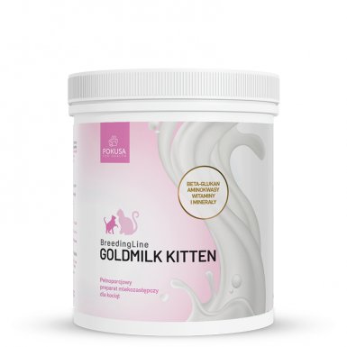 Pokusa BreedingLine GoldMilk Kitten mlekozastępczy preparat dla kociąt od pierwszego dnia życia