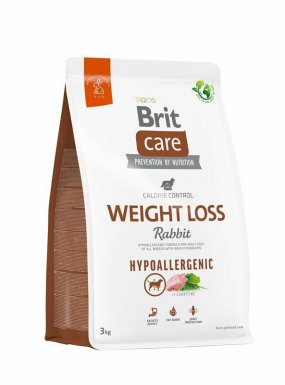 Niska cena! Brit Care Dog Hypoallergenic Adult Weight Loss Rabbit hipoalergiczna odchudzająca karma z królikiem 