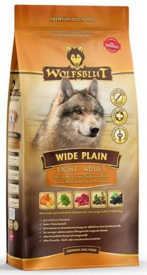 Wolfsblut Dog Wide Plain Adult Light sucha karma z koniną 