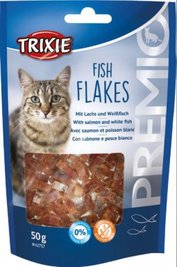 Trixie Premio Fish Flakes przysmak z ryby dla kota 50g