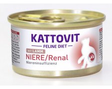 Kattovit Low Protein Nierendiet puszka dla kotów z problemami z nerkami 85g
