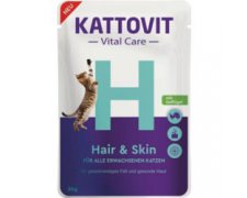Kattovit Vital Care Hair & Skin karma na lśniącą sierść dla kota 85g