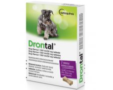 Vetoquinol Drontal 2 tabletki na 10kg każda