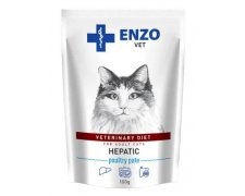 Enzo Vet Hepatic pasztet z drobiu na wątrobę dla kota 100g