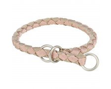 Trixie Cavo obroża zaciskowa dla psa róż piaskowy S–M: 35–41 cm / o 12mm 