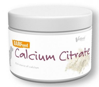 Vetfood Barfeed Calcium Citrate wapno dla zwierząt 300g