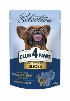 Club4Paws Adult saszetka dla psa w sosie 85g
