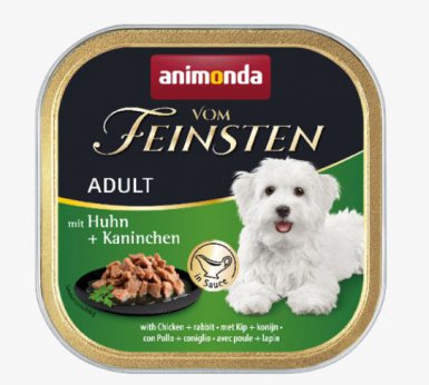 Animonda Vom Feinsten Adult in a delicious sauce mokra karma w sosie dla dorosłych psów 150g