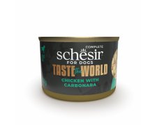 Schesir Taste the world karma mokra dla psów kurczak z carbonarą 150g