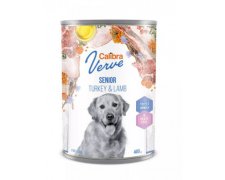 Calibra Dog Verve GF Senior puszka dla starszych psów z indykiem i jagnięciną bez zbóż 400g