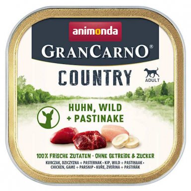 Animonda Grancarno Country karma mokra dla psa z kurczakiem i dzikiem 150g