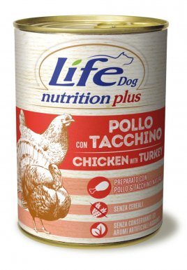 Life Dog Care Life Dog Nutrition Plus puszka dla psa bez zbóż 400g