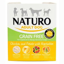 Naturo Adult Grain Free w 100% naturalna karma mokra bez zbóż dla psów 400g