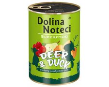 Dolina Noteci Premium Superfood Pies Jeleń i kaczka bezzbożowa puszka dla psa