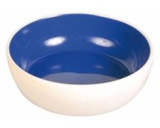 Trixie Miska ceramiczna dla kota kremowo niebieska 0,3 l 12cm