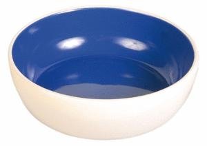 Trixie Miska ceramiczna dla kota kremowo niebieska 0,3 l 12cm