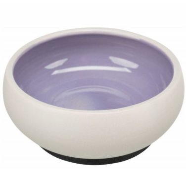 Trixie miska ceramiczna z gumową podstawą dla kota 0,6L