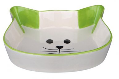 Trixie miska z wizerunkiem kota ceramiczna