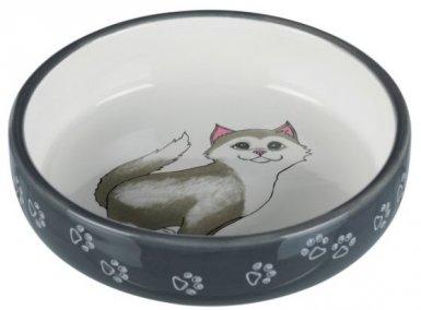 Trixie Miska ceramiczna dla ras krótkonosych 0.3l/fi15cm