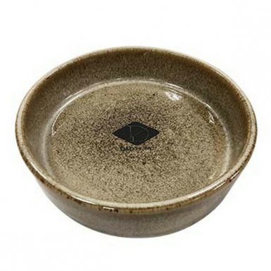 D&D Ceramiczna miska Jasper dla kota brązowa 200ml 13.5x13.5x4.5