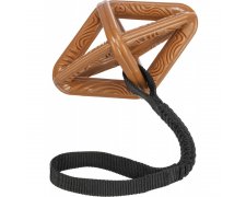 Trixie CityStyle Romb na linie zabawka dla psa TPR z amortyzatorem 18cm 38cm 