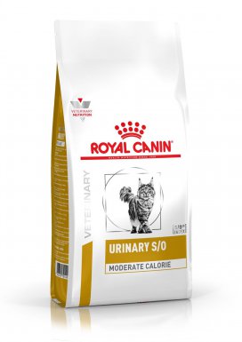 Royal Canin Urinary S/O Cat Moderate Calorie UMC34 obniżone kalorie rozpuszcza kamienie struvitowe u kotów