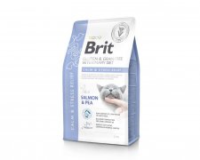 Brit Grain Free Veterinary Diets Cat Calm & Stress Relief rozpuszczanie kamieni struwitowych wsparcie zachowastresujących