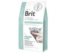 Brit GF Veterinary Diets Cat Struvite z kurczakiem i groszkiem dla kotów z problemami dolnych dróg moczowych