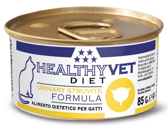 Healthy Vet Diet Kot Urinary Struvite Formula w przypadku struwitowej kamicy moczowej puszka 85g