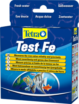 Tetra Test Fe 10 ml + 16,5g - Zestaw do pomiaru zawartości żelaza w wodzie słodkiej