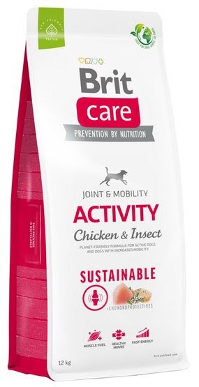 Brit Care Sustainable Activity Chicken & Insect karma bogata w owady i kurczaka dla aktywnych psów