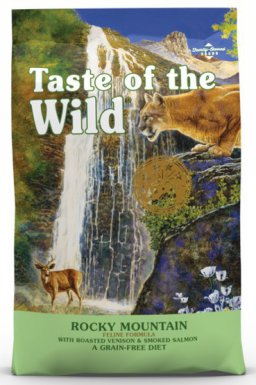 Taste of the Wild Rocky Mountain Feline Formula z pieczoną dziczyzną i wędzonym łososiem