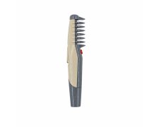 Barry King Grzebień elektryczny dla psa szary materiał ABS + stal baterie 23x5x2cm